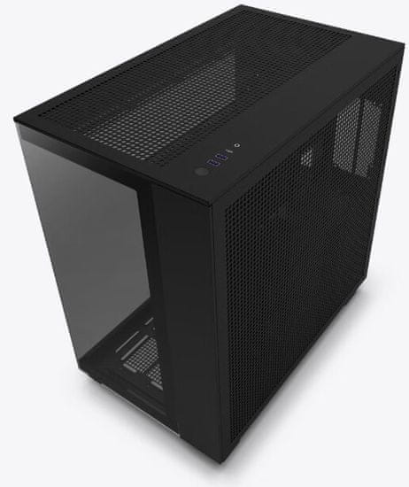 NZXT H9 Flow edition, čierna