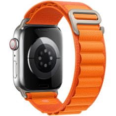 4wrist Apple watch Alpine loop straps #Orange 42/44/45/49mm