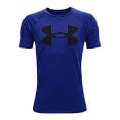 Under Armour Tričko výcvik fialová XL Tech Big Logo