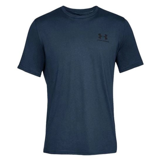 Under Armour Tričko tmavomodrá Sportstyle Left Chest