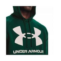 Under Armour Mikina zelená 183 - 187 cm/L Rival Fleece Big Logo HD