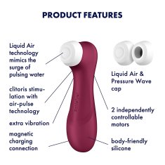 Satisfyer Satisfyer Pro 2 Generation 3 (Lilac), Liquid Air vibrátor