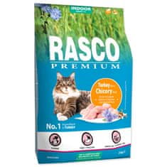 RASCO PREMIUM Granule Indoor krůtí s kořenem čekanky 2 kg