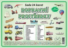 Petr Kupka: Sada 24 karet Dopravní prostředky