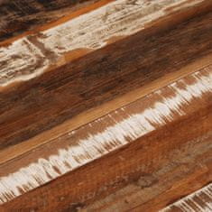 Vidaxl Stolová doska 80x60x(1,5-1,6) cm recyklované masívne drevo
