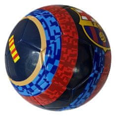 Futbalová lopta FC Barcelona veľ. 5, modro-červená D-402