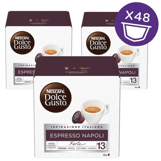 NESCAFÉ Dolce Gusto Espresso Napoli - kávové kapsule - kartón 3x16 ks