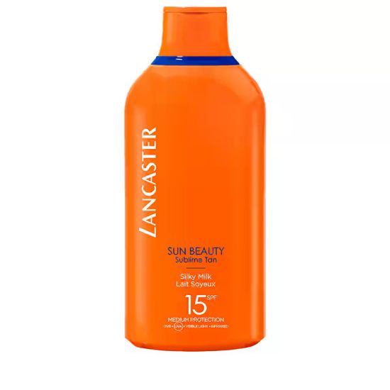 Lancaster Mlieko na opaľovanie SPF 15 Sun Beauty ( Silk y Milk) 400 ml