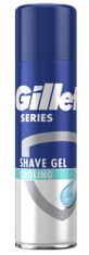 Gillette Series Chladivý Gél Na Holenie S Eukalyptom, 200ml 