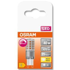 Osram Stmievateľná LED žiarovka G9 capsule 4,4W = 40W 470lm 2700K Teplá biela 300°