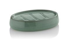 Kela Miska na mydlo Liana keramika zelená KL-23624