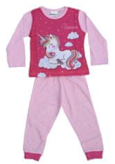 SETINO Dievčenské bavlnené pyžamo Heaven Unicorn Ružová 98 / 2–3 roky