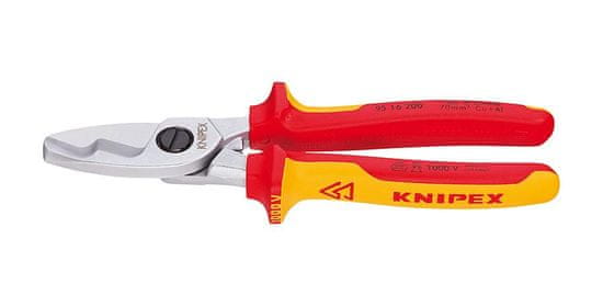 shumee NOŽNICE KNIPEX NA STRIHANIE KÁBLOV A DRÔTOV do 20mm