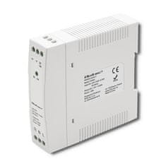 Qoltec Napájací zdroj na DIN lištu | 10W | 12V | 0,83A | Biely | Slim