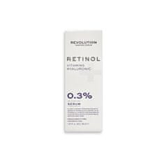 Revolution Skincare Pleť ové sérum 0.3% Retinol with Vitamins & Hyaluronic Acid 30 ml