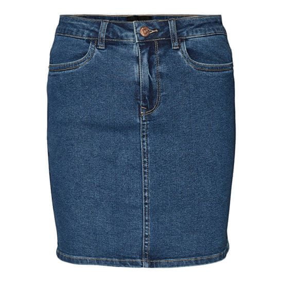 Vero Moda Dámska sukňa VMLUNA 10279491 Medium Blue Denim