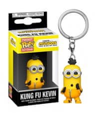 Funko Vinylový prívesok - Kung Fu Kevin - Minoni - Funko Pocket Pop - 4 cm