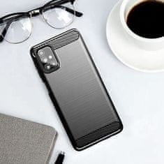 FORCELL Obal / kryt pre Samsung Galaxy M31s čierny - Forcell CARBON