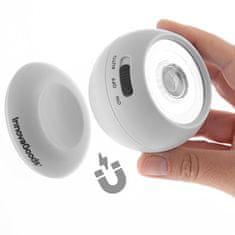 Northix LED lampa s pohybovým senzorom - USB 