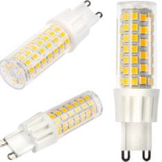 LUMILED 4x LED žiarovka G9 capsule 10W = 75W 970lm 3000K Teplá biela 360°