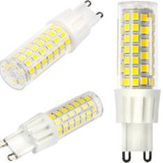 LUMILED 4x LED žiarovka G9 capsule 10W = 75W 970lm 6000K Studená biela 360°