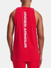 Under Armour Tielko BASELINE COTTON TANK-RED S