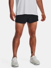 Under Armour Kraťasy UA LAUNCH SPLIT PERF SHORT-BLK XXL