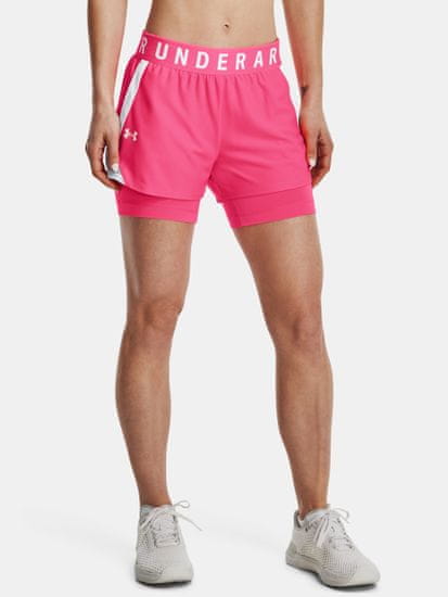 Under Armour Kraťasy Play Up 2-in-1 Shorts -PNK
