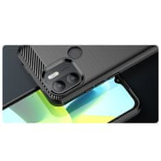 IZMAEL Carbon Shield TPU puzdro pre Xiaomi Redmi A1 Plus - Čierna KP24528