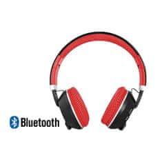 Solex Slúchadlá BLUETOOTH na uši MIZZO červené