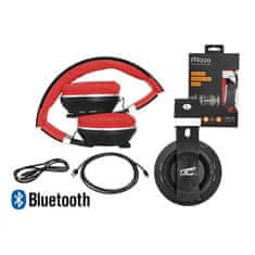 Solex Slúchadlá BLUETOOTH na uši MIZZO červené