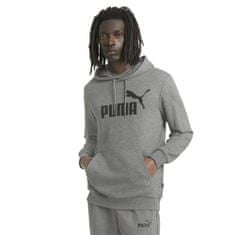 Puma Mikina sivá 188 - 191 cm/XL Ess Big Logo Hoodie