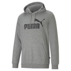 Puma Mikina sivá 188 - 191 cm/XL Ess Big Logo Hoodie