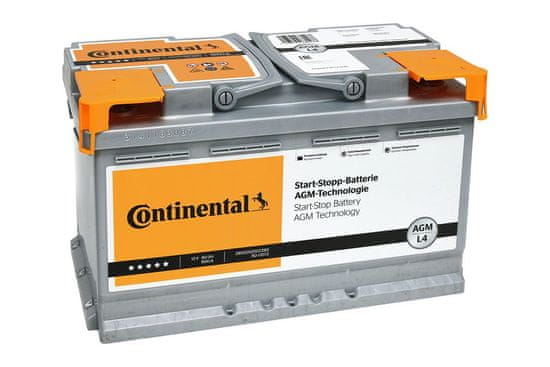 Continental 80Ah AGM L4 Autobatéria 12V, 800A, 2800012007280