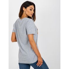 FANCY Dámske tričko s potlačou FIDELA šedé FA-TS-8385.07_394328 Univerzálne