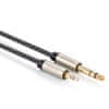 Ugreen audio kábel TRS 3.5mm jack / 6.35mm jack 1m, šedý