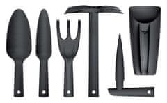 Prosperplast Sada ručného náradia RESPANA GARDENING TOOLS SET antracit 6 ks