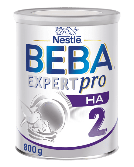 BEBA EXPERTpro HA 2 pokračovacie dojčenské mlieko 800g