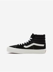 Vans Čierne členkové tenisky s koženými detailmi VANS SK8-Hi 36