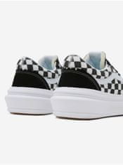 Vans Bielo-čierne kockované tenisky so semišovými detailmi VANS UA Old Skool Overt 37