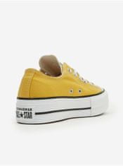 Converse Žlté dámske tenisky na platforme Converse Chuck Taylor All Star Lift 37 1/2