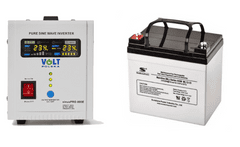 VS ELEKTRO Záložný zdroj 500W, sinusPRO-800E + AKU 33Ah