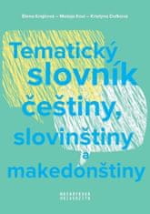 Elena Krejčová: Tematický slovník češtiny, slovinštiny a makedonštiny