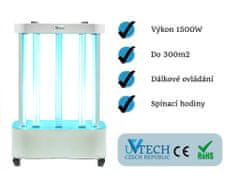 UVtech Germicídna Lampa INDUSTRY MAX 1500 W