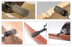 CoolCeny Súprava rotačných pilníkov na opracovanie dreva