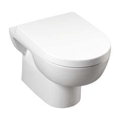 AQUALINE , MODIS závesná WC misa, 36x52 cm, biela, MD001
