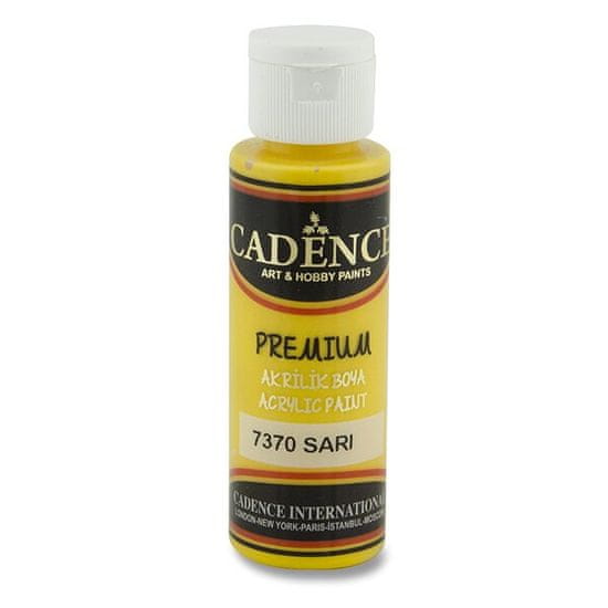 Cadence Akrylové farby Premium 70 ml, horčičná