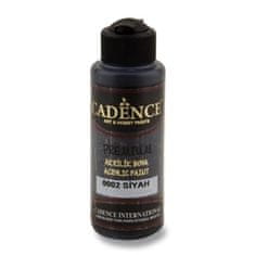 Cadence Akrylové farby Premium 120 ml, čierna