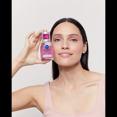 Nivea Dvojfázový odličovač očí Rose Touch (Waterproof Eye Make-Up Remover) 100 ml