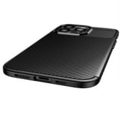 FORCELL Obal / kryt na Apple iPhone XR čierne - Forcell CARBON